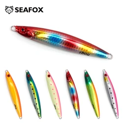 Seafox SF18 Señuelo metálico marino con anzuelo largo luminoso