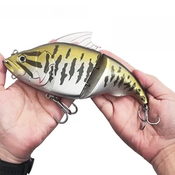 Señuelo Crankbait articulado para lubina y trucha – VIB flotante 20cm