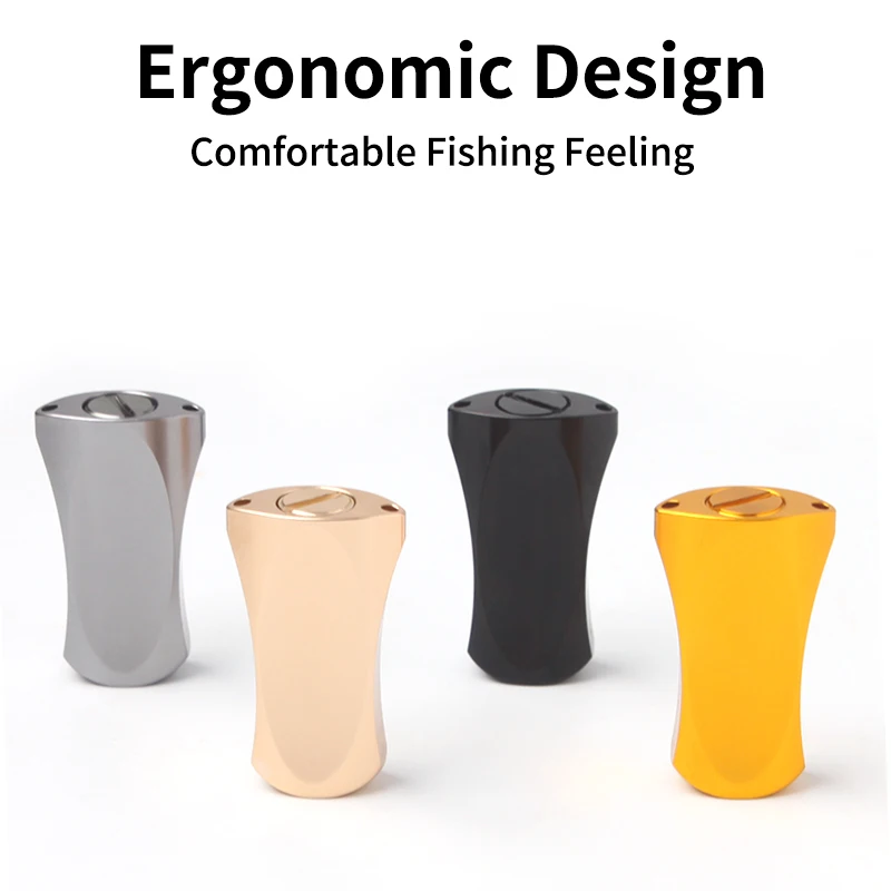 Kawa-mango de carrete de pesca, materiales de aleación de aluminio para Dai/Abu/Shima, tamaño del agujero de Baitcasting 7*4/8*5mm, longitud completa 100mm, bricolaje, 1 ud. - imagen 4