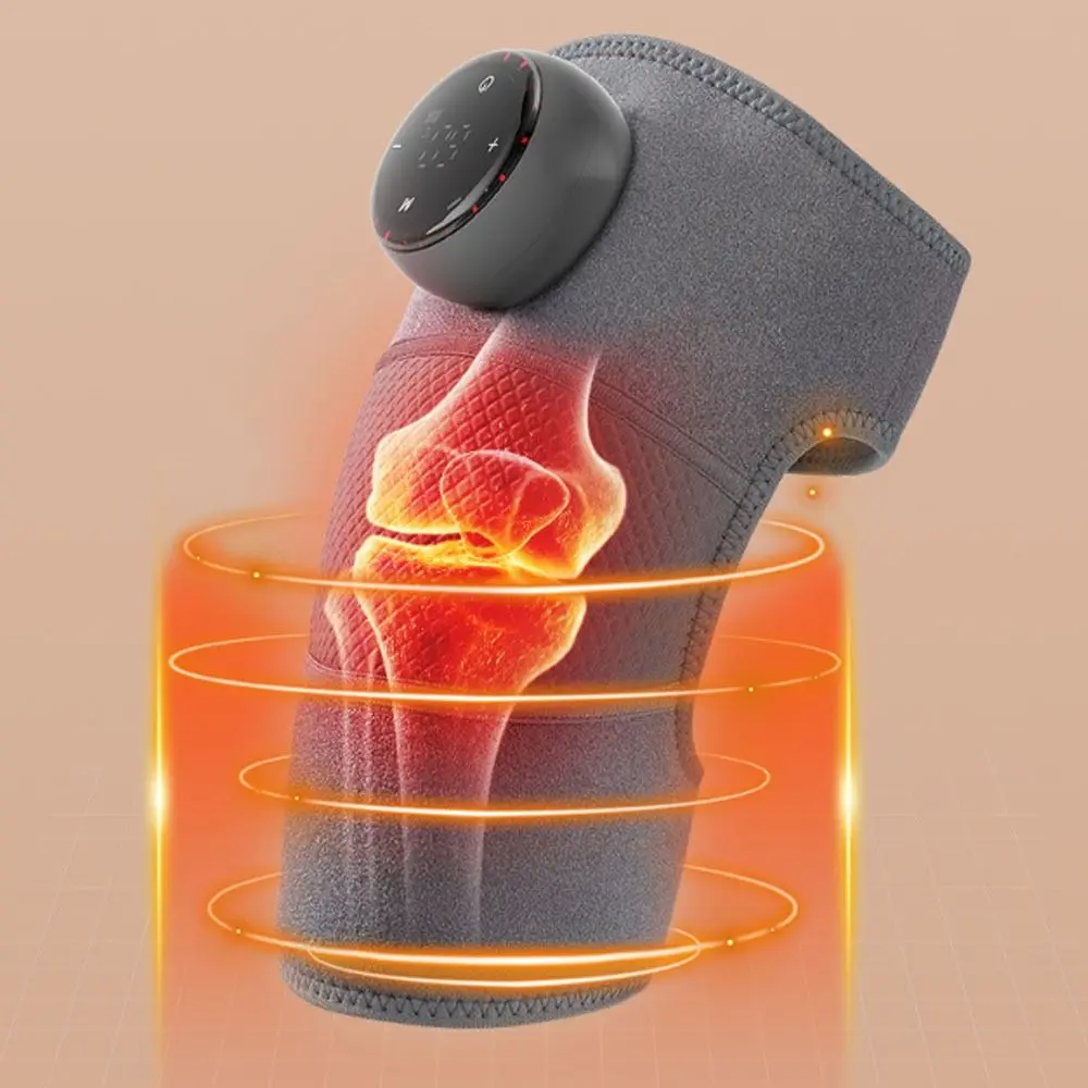 Rodillera eléctrica con alivio muscular profundo, transpirable, 5 niveles de temperatura, rodillera calentada inalámbrica, 3 modos - imagen 5