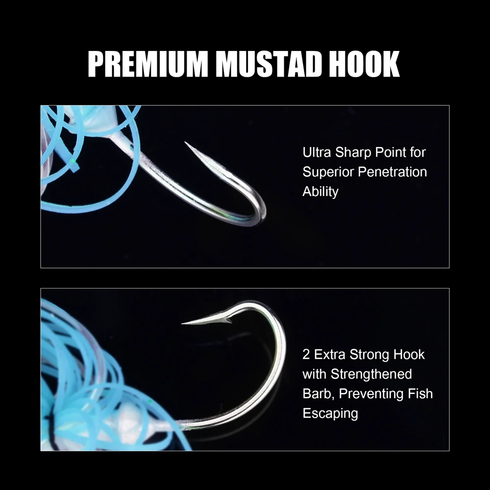 Goture-señuelo de pesca Spinnerbait, plantilla de Metal, 15g, 19g, cuchara de lubina, zumbador, Swimbait, sauce de alta velocidad, hoja de gota de agua, cebo giratorio - imagen 5