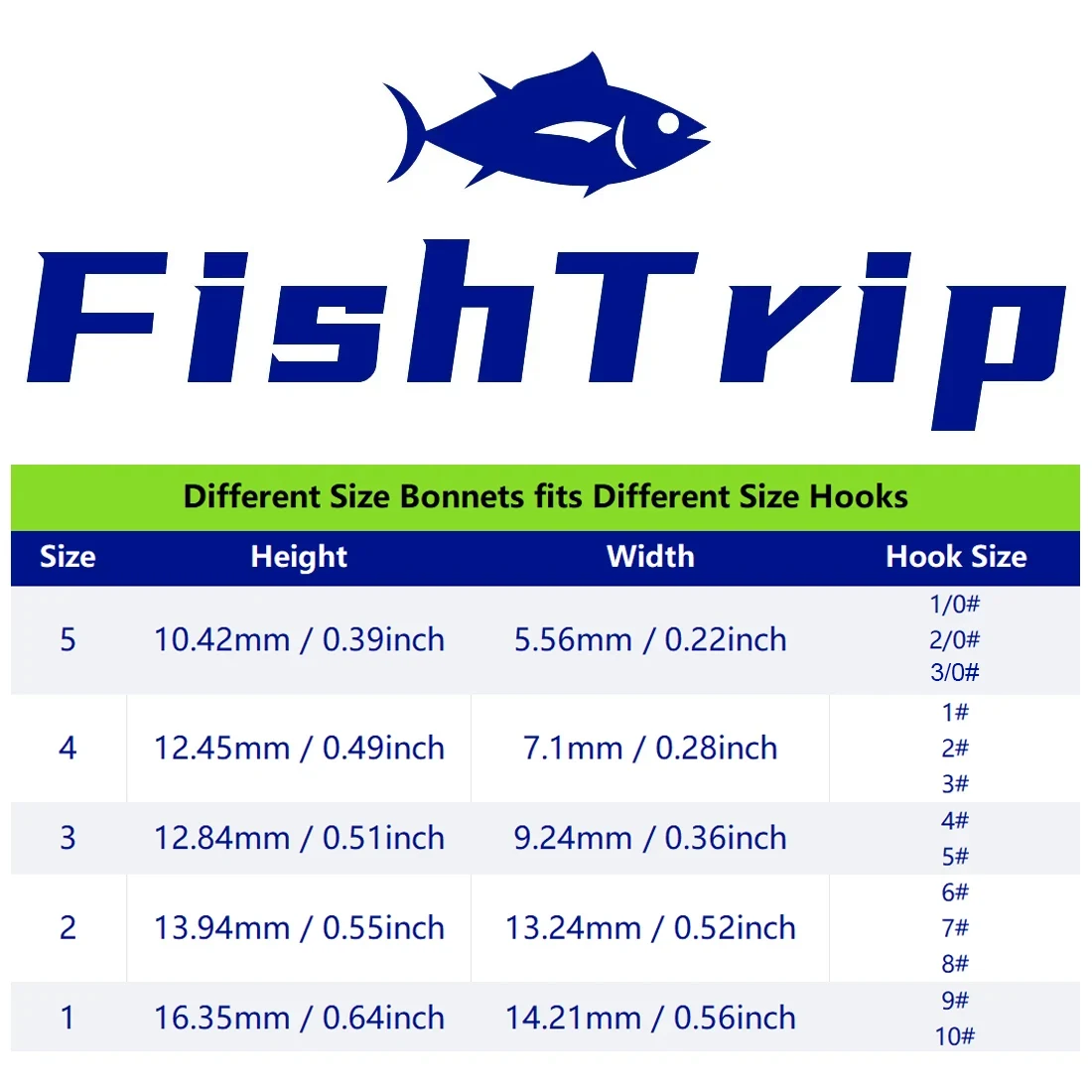 FishTrip-cubiertas para anzuelos de pesca, cubiertas para anzuelos triples, Protector de anzuelos Triple, Protector de tapa de seguridad - imagen 2