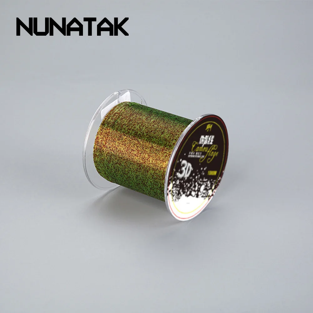 NUNATAK-sedal de pesca Invisible, 2024 M, sedal de nailon fuerte y liso, Sedal supersuave de camuflaje para pesca en el mar, novedad de 500 - imagen 4