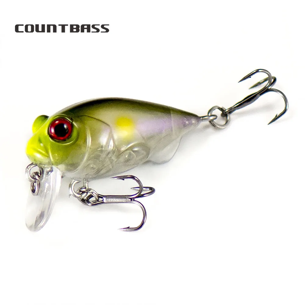 Crankbait flotante Countbass Wobbler - Señuelo ligero para pesca