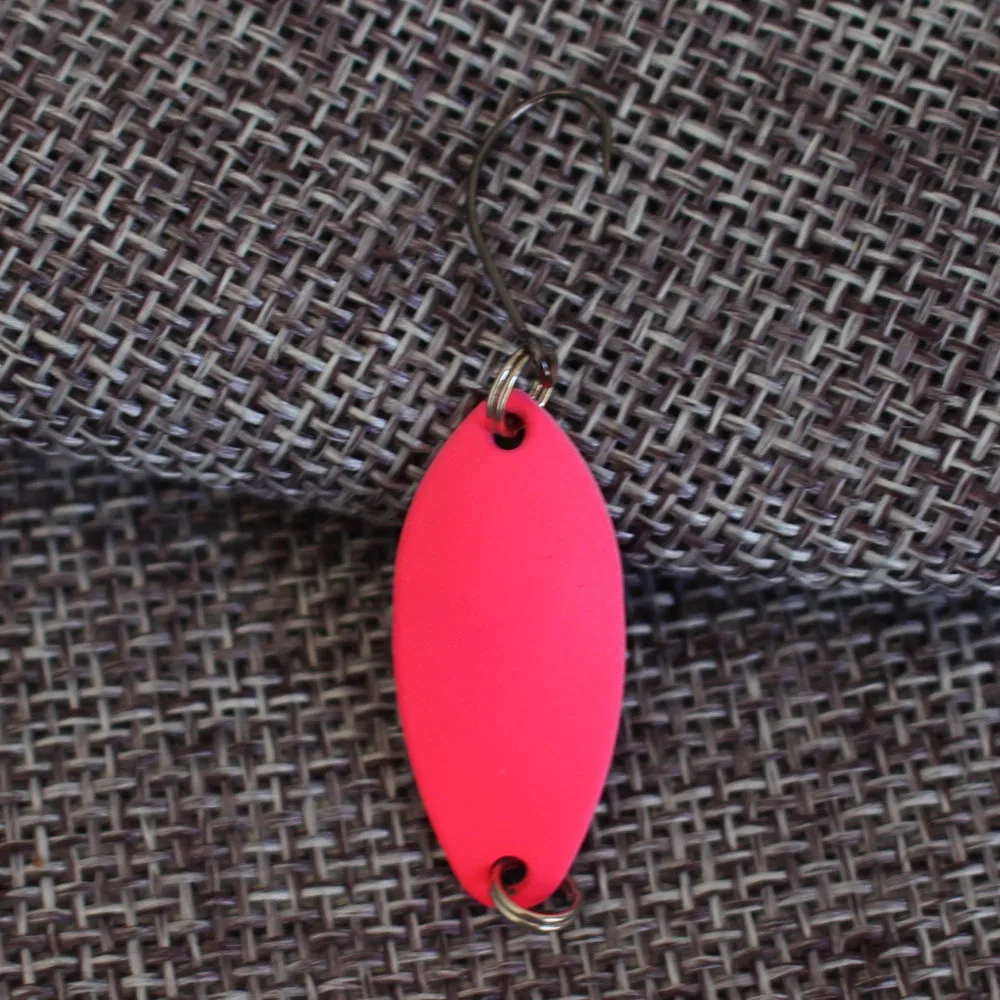 Señuelo spoon UV con micro-lentejuelas para lubina, lucio, trucha - imagen 4