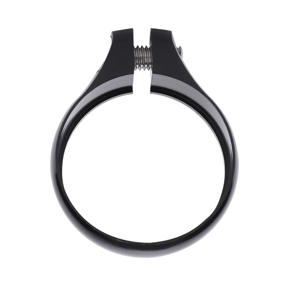 Abrazadera de perno de bicicleta de 31,8mm de diámetro, abrazadera de tija de sillín súper ligera negra y roja, Clip de tubo de asiento de aleación de aluminio para tija de sillín de carretera de 27,2mm - imagen 5