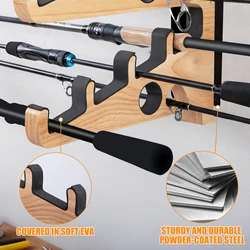 Goture Portacañas de pared con protector suave