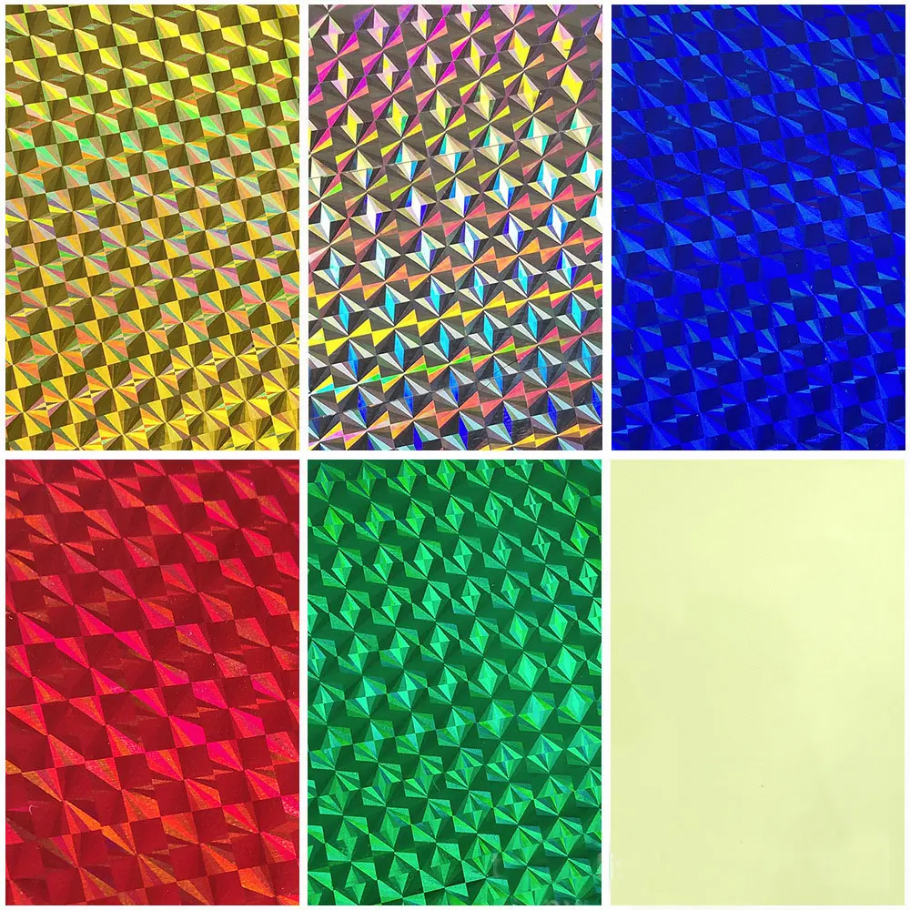 Pegatina holográfica para señuelo de pesca, cinta para escamas de pescado, pegatina luminosa, manualidades, cinta para señuelos Flash DIY para cebos de Metal - imagen 5