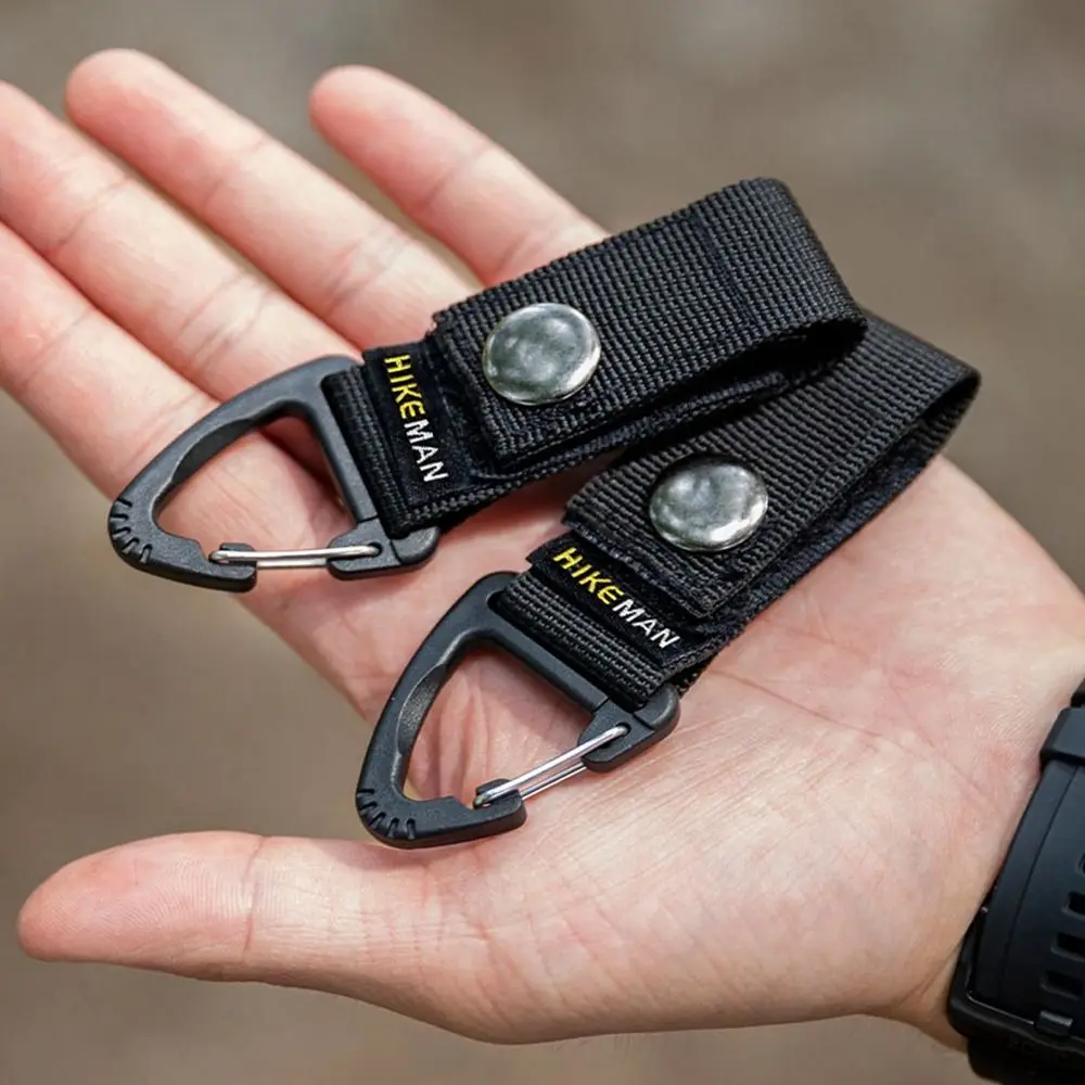 Mosquetón multifuncional de nailon para pesca deportiva y camping - imagen 3