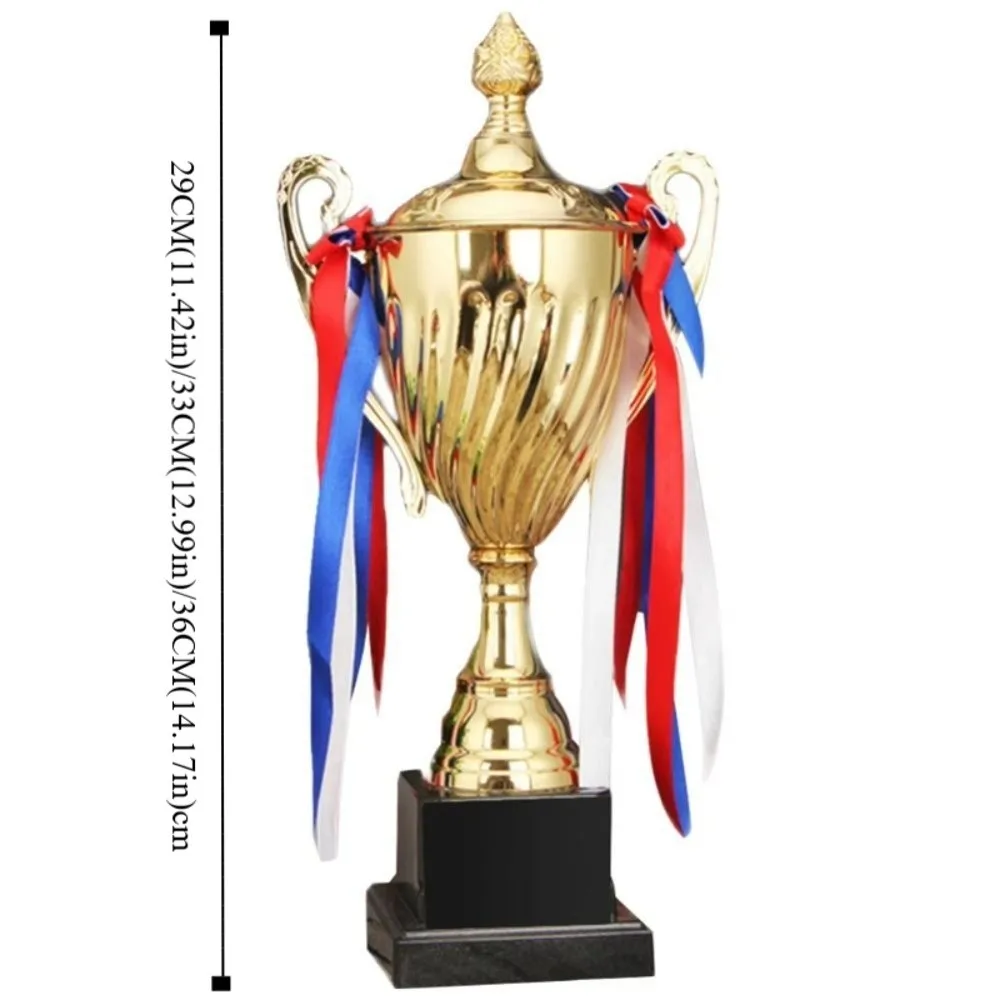 Copa dorada frontal