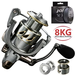 Carrete Baitcasting Carpa 5,2:1 - 8KG Arrastre