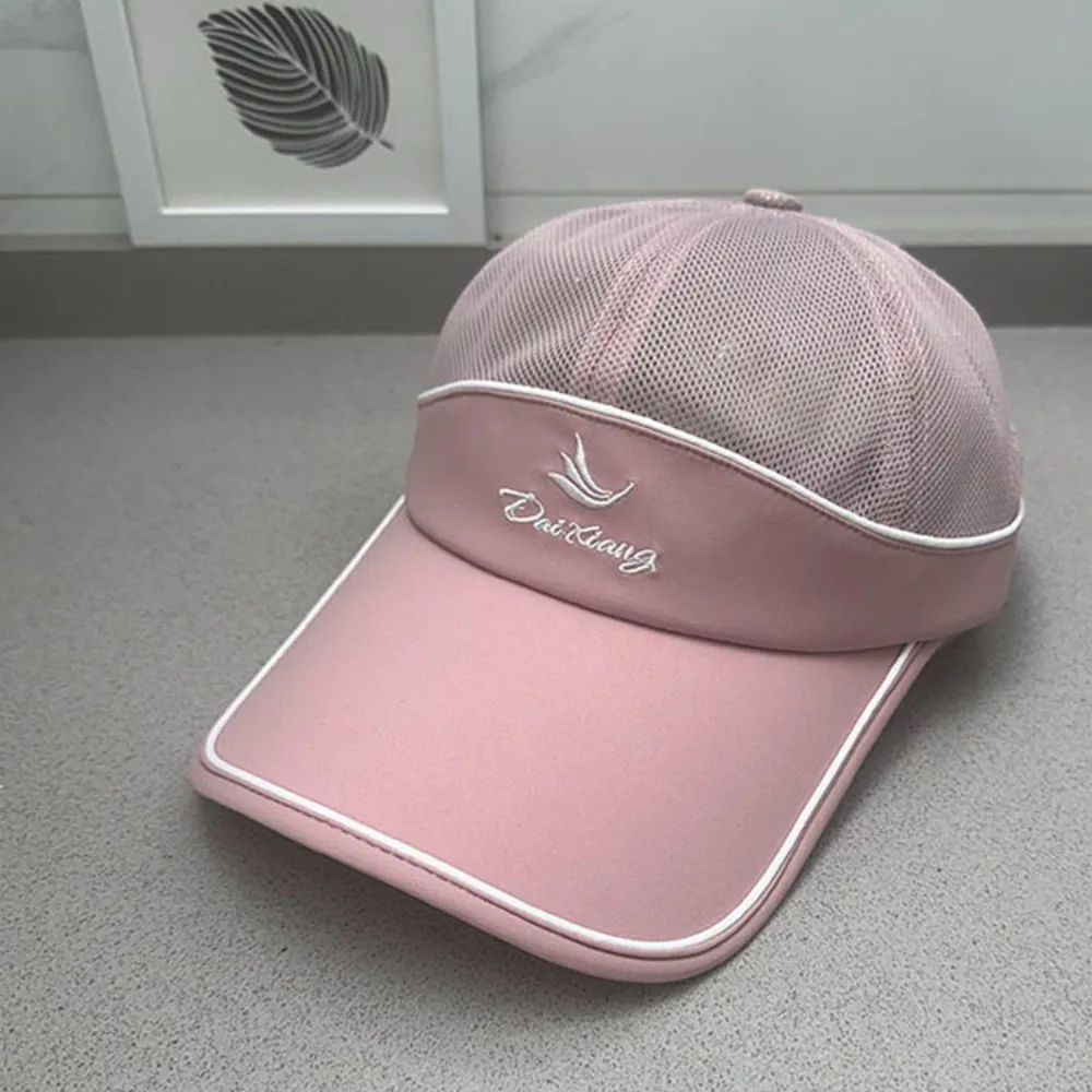 Gorra deportiva de malla, sombreros de escalada, gorras de béisbol transpirables de secado rápido, protección UV, viseras solares, gorra para correr, Camping y senderismo - imagen 3