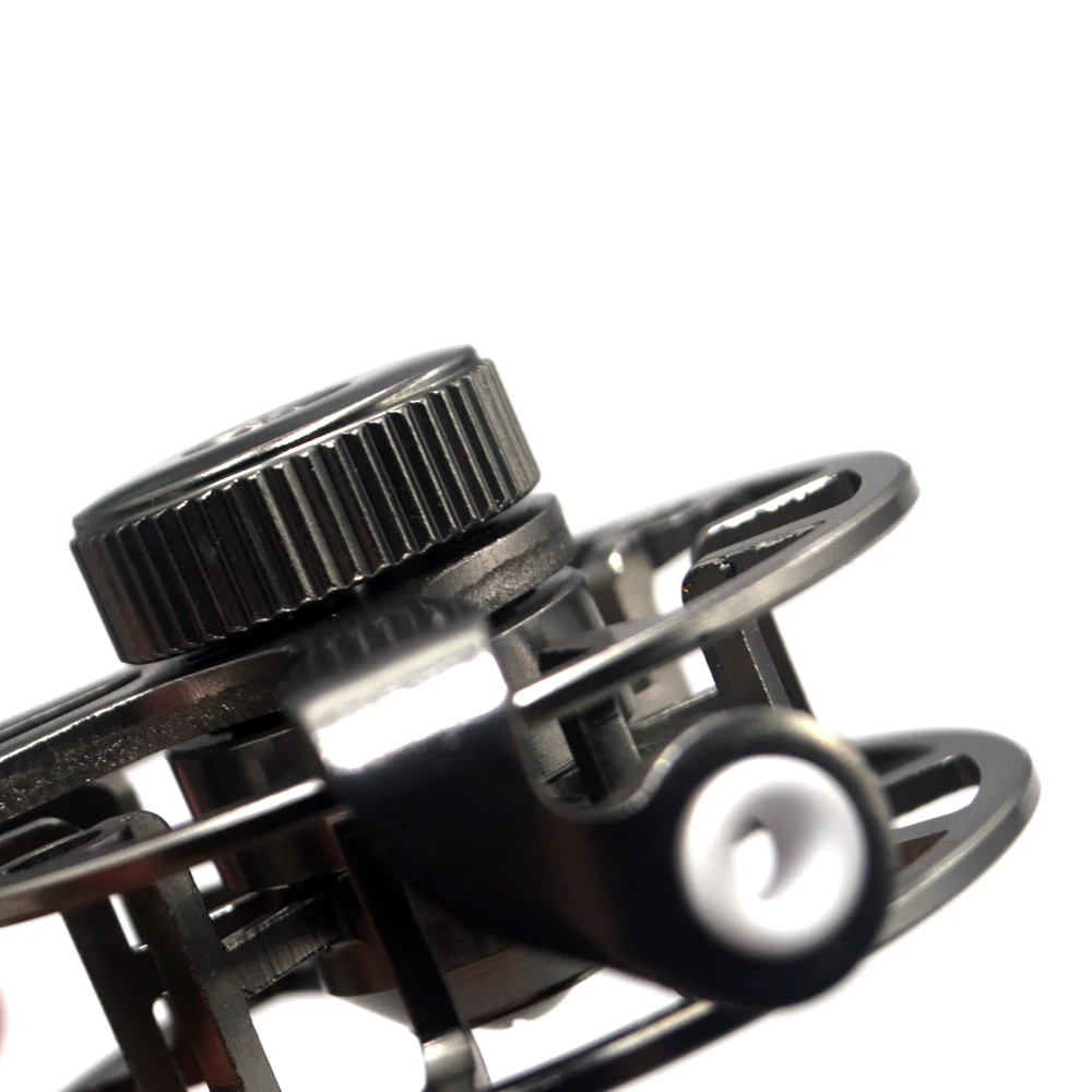 MNFT nuevo carrete de pesca de hielo de aluminio completo rueda de balsa de pescado para diestros/izardos rueda de barco de pesca de invierno con mosca de hielo ultraligera - imagen 5