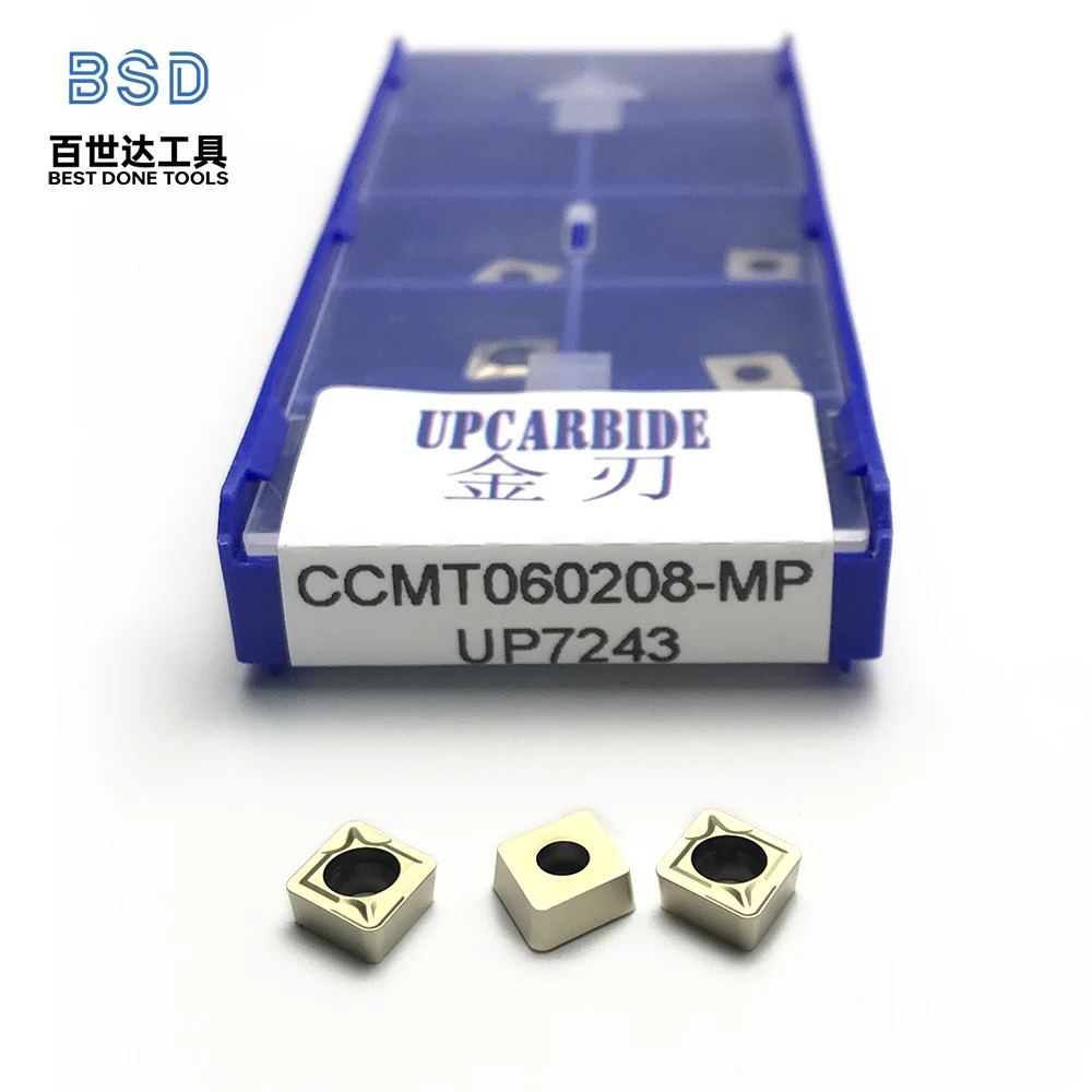 Venta al por mayor de insertos de fresado de carburo CNC OKE CCMT060208-MP - 10 piezas por caja, alto rendimiento para mecanizado de precisión - imagen 2