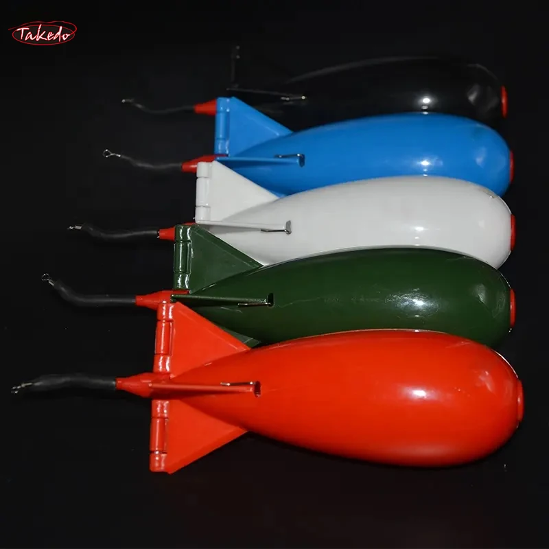 TAKEDO YD01 cohete de pesca Spod bomba carpa flotador aparejos alimentador cebo trampas aparejos cohete de pellets - imagen 3