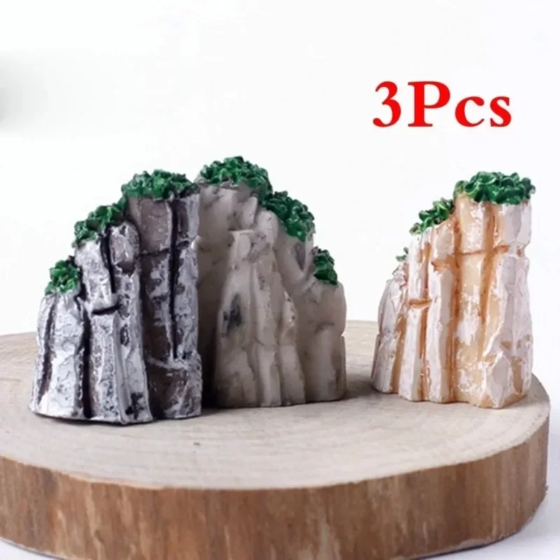Mini Bonsáis Montaña de Resina Natural – Decoración para Jardín y Hogar - imagen 2