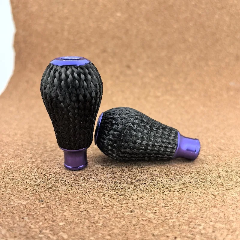 ZREEL Perilla tejida fibra carbono para carretes spinning y baitcasting - imagen 2