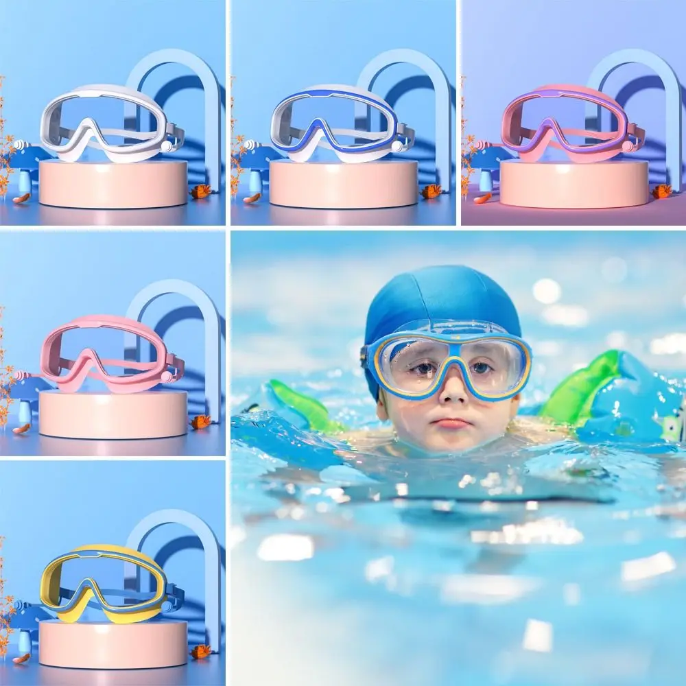 Gafas de natación antiniebla para niños, máscara de protección UV, sin fugas, visión amplia - imagen 3