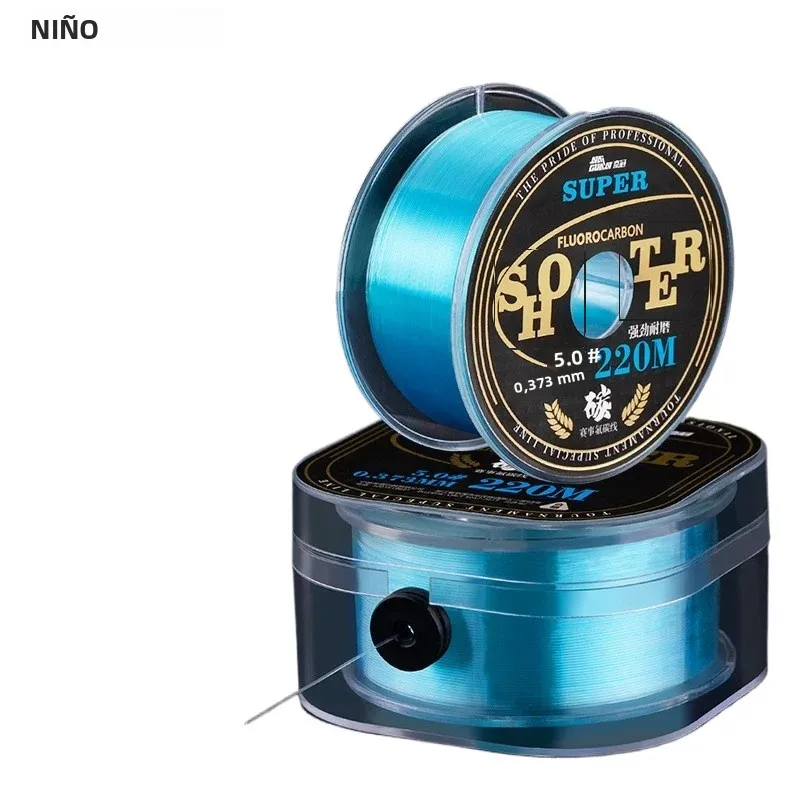 Línea fluorocarbono para líder de hundimiento