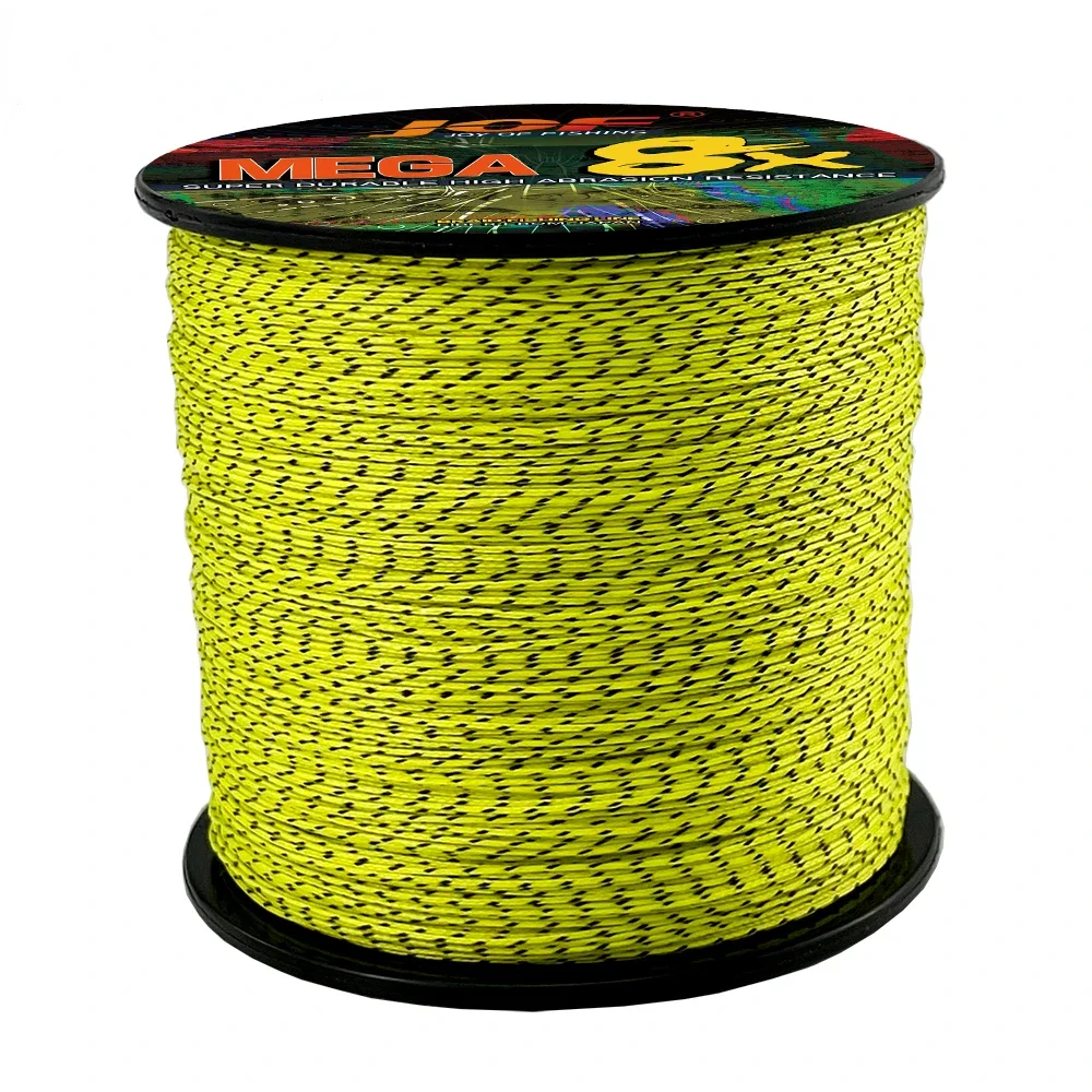 Sedal de pesca de 8 hebras, hilo trenzado de PE Multicolor japonés, multifilamento Invisible, superfuerte, 100M/500M/300M, 18-78LB - imagen 2