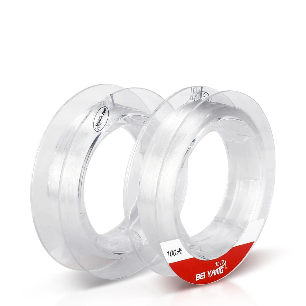 DNDYUJU-sedal de hilo de Pesca de fluorocarbono, 100M, correa de Pesca Invisible, líder de fibra de carbono, línea de Pesca con mosca súper suave - imagen 5