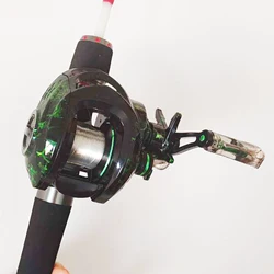 Carrete Baitcasting de Metal con Freno Magnético y Arrastre Potente