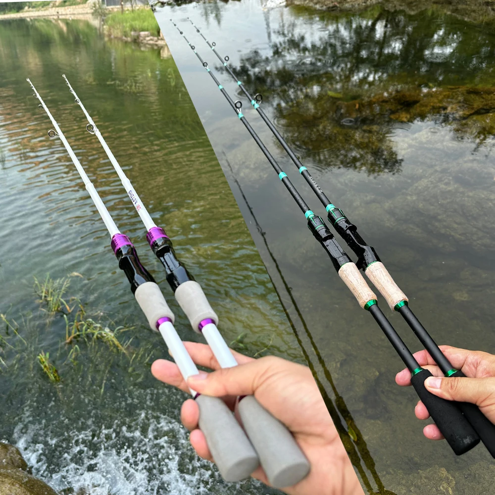 Caña jigging carbono ultraligera para trucha - imagen 2