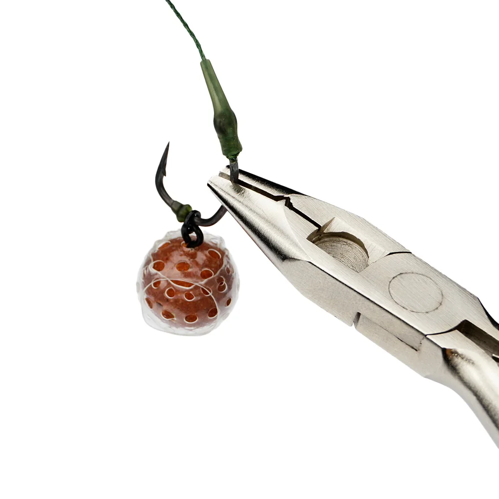 Hirisi-Alicates de anillo dividido, alicates de pesca de acero al carbono, cortador de anillos, línea/tijeras de alambre, removedor de anzuelos, aparejos de pesca PX01-5 - imagen 3