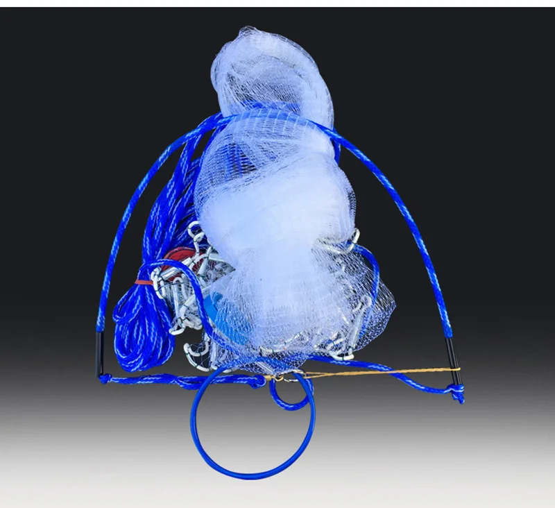 una red de pesca ideal para actividades marinas y costeras