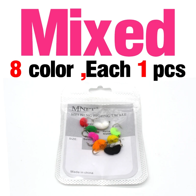 8PCS  Mixed Colors
