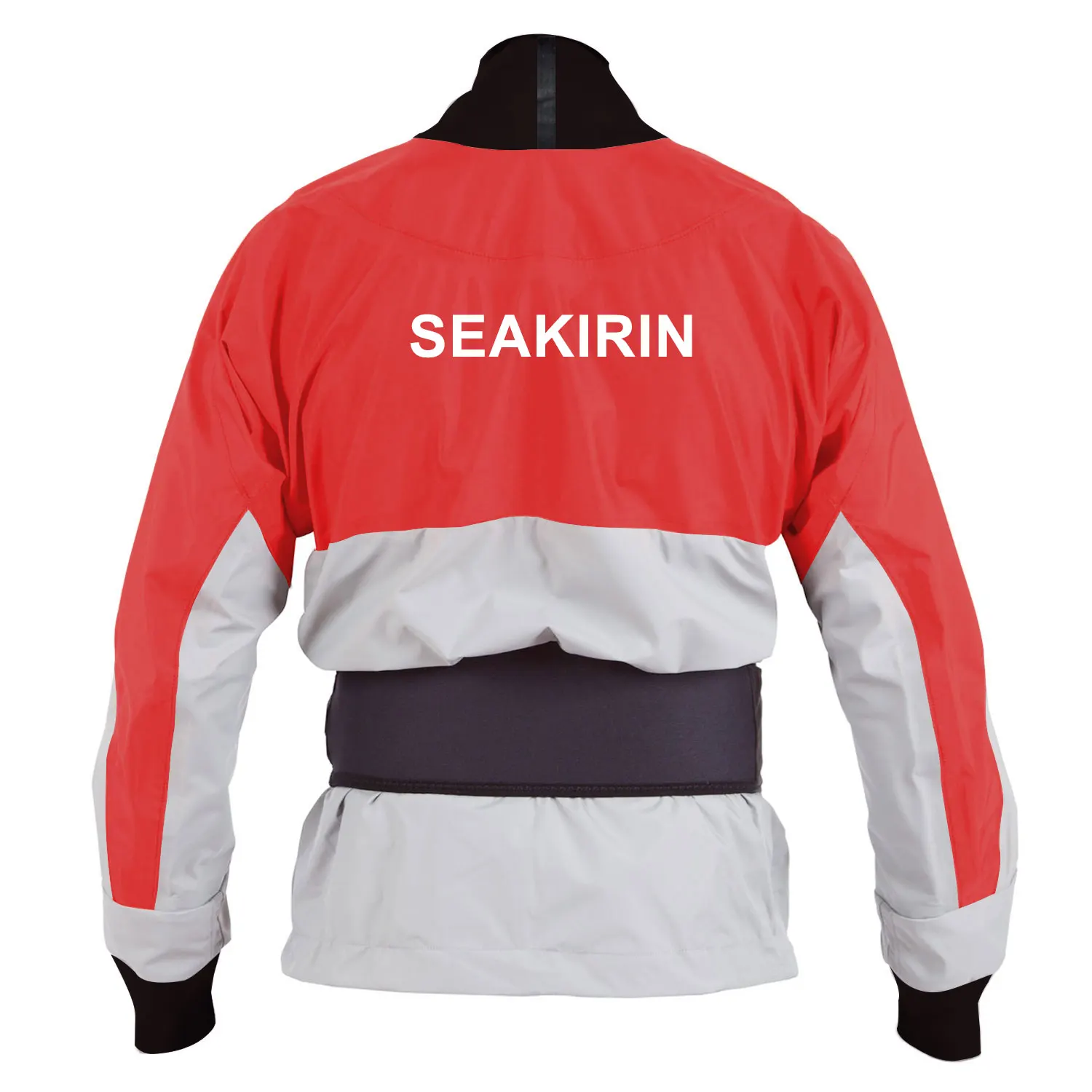 Top seco para Kayak para hombre y mujer, bolsas secas transpirables con doble cintura, chaqueta impermeable para remo y aventura, traje seco TouringRafting - imagen 5