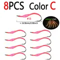 8pcs Color C