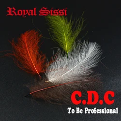 Royal Sissi Plumas CDC Cul de Canard Alta Flotabilidad Mosca Seca