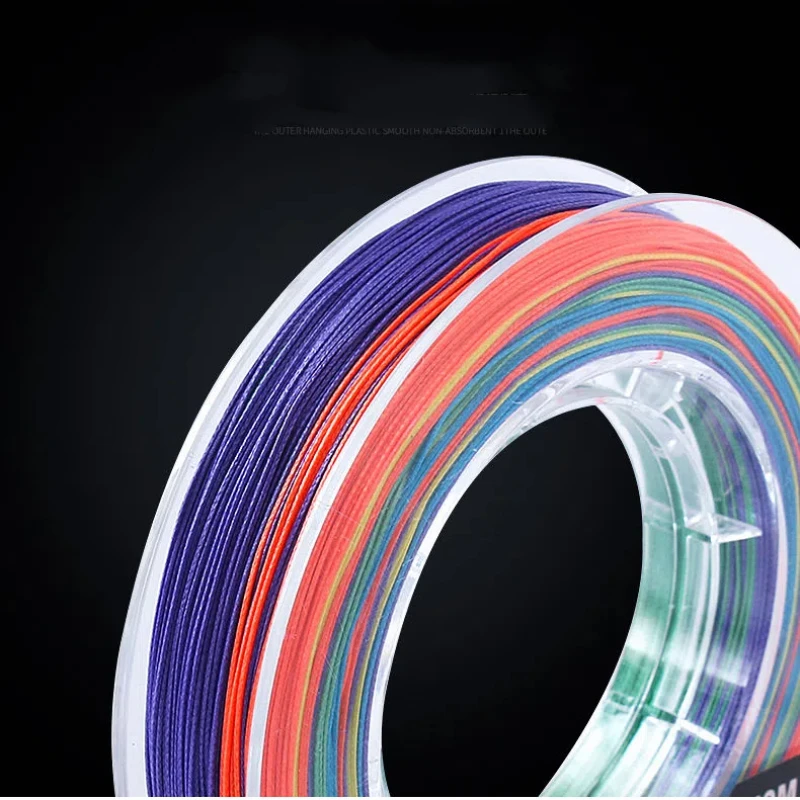 Sedal de pesca súper fuerte de 150m, 8 hilos trenzados antimordedura, línea principal para peces de mar, línea secundaria genuina - imagen 3