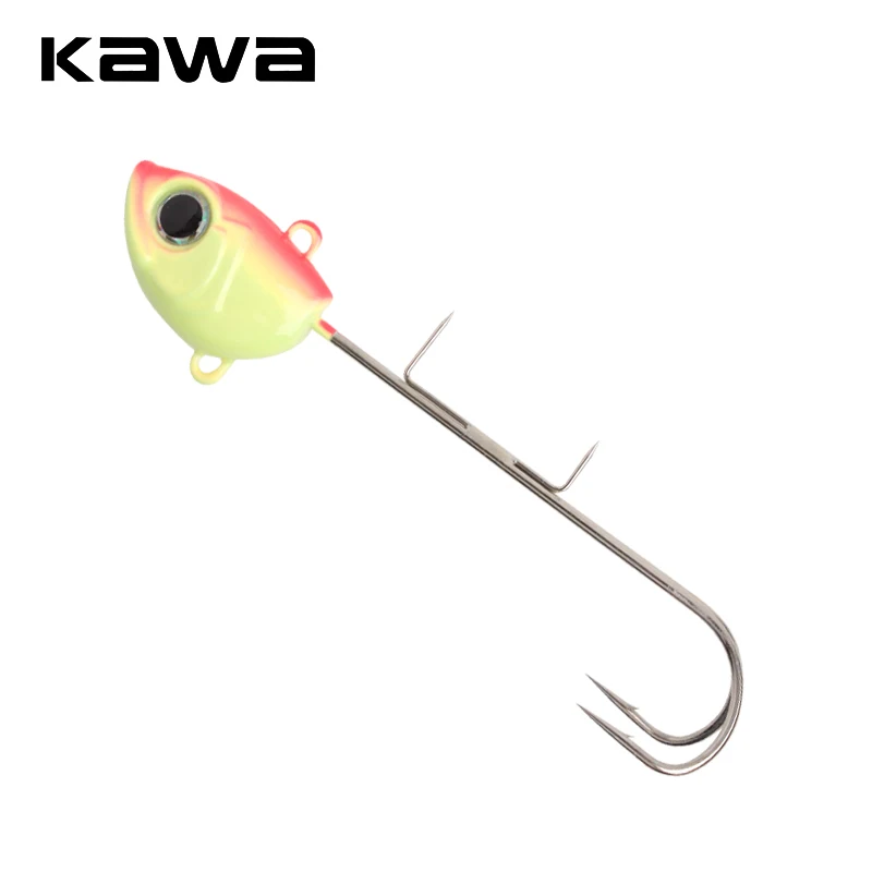 Kawa-anzuelo de pesca Tianya, cabezal de Jigging, 40g/60g/80g, manivela con ojos de pez grande, anzuelos de agua salada para cola de pelo, sepia, 1 ud.