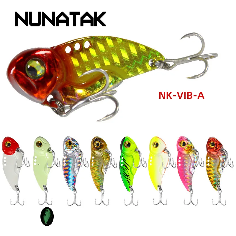 NUNATAK VIB metálico – Señuelo hundimiento para lubina y trucha - imagen 2