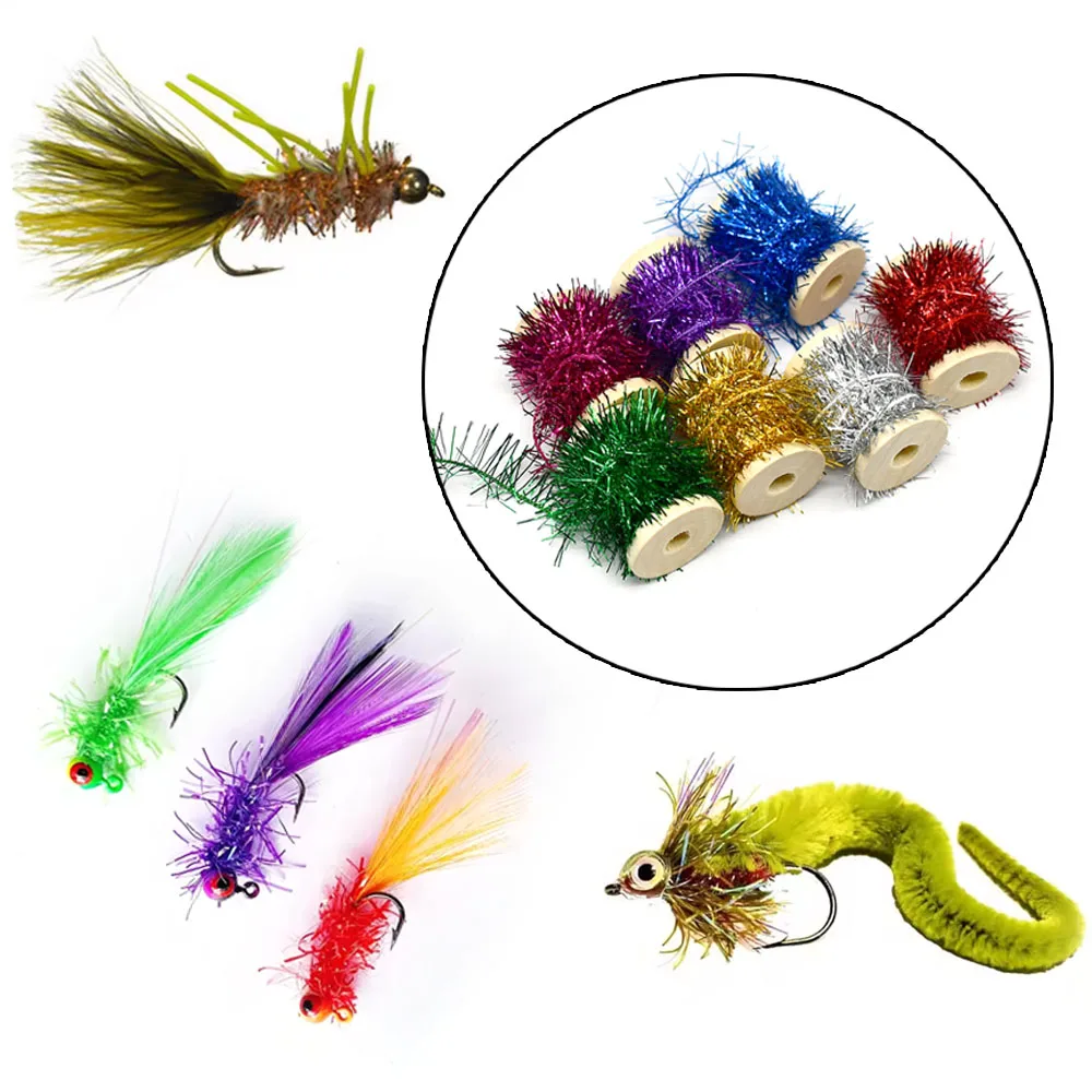 Flash String MNFT – Hilo brillante para atado de señuelos y jigs - imagen 3