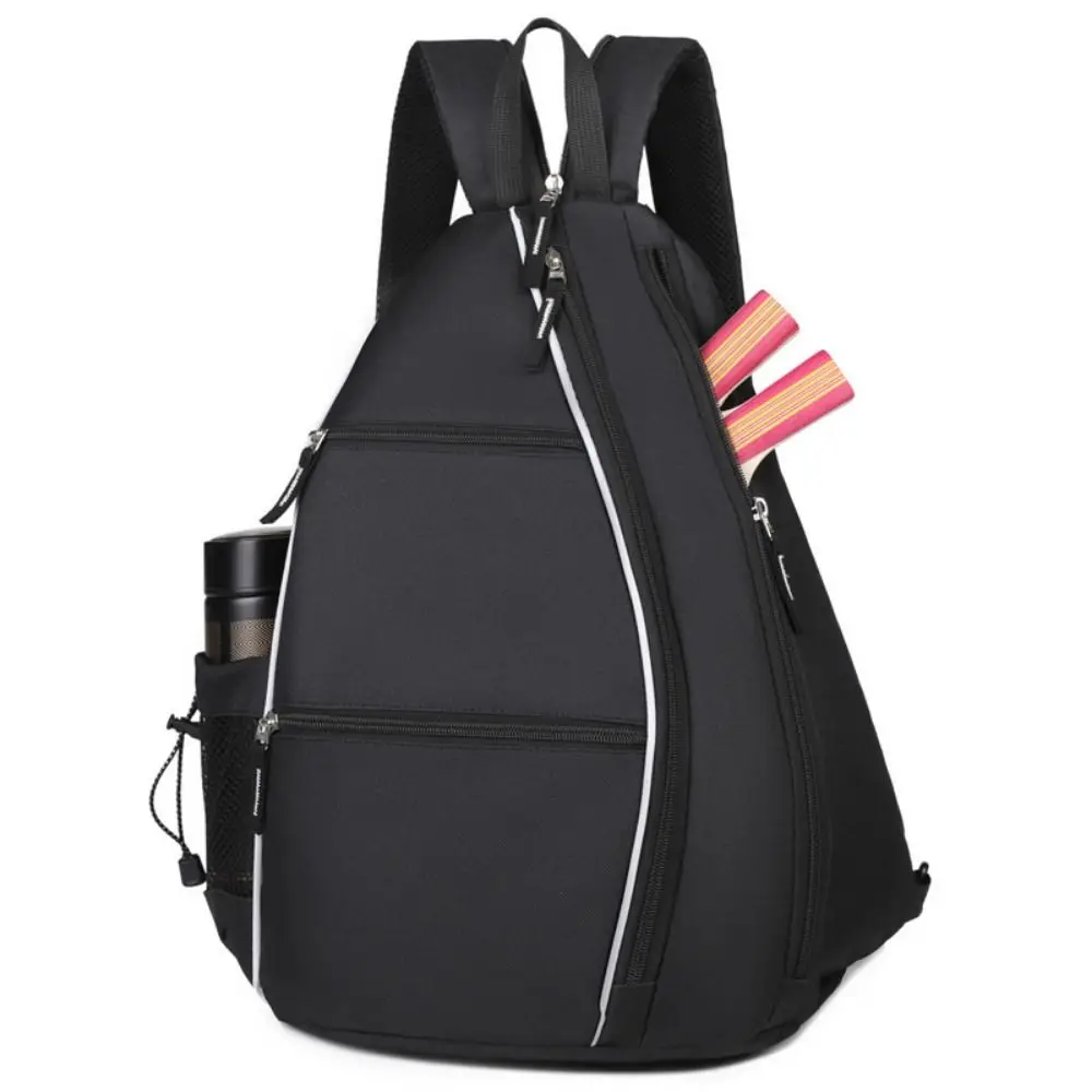 Mochila ligera de Pickleball con soporte para botella de agua, bolsa de tenis ajustable, bolsa de almacenamiento de paleta con bolsillo para teléfono colorido para mujer - imagen 5