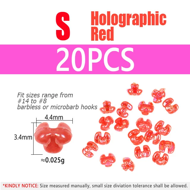S2 Red 20pcs S