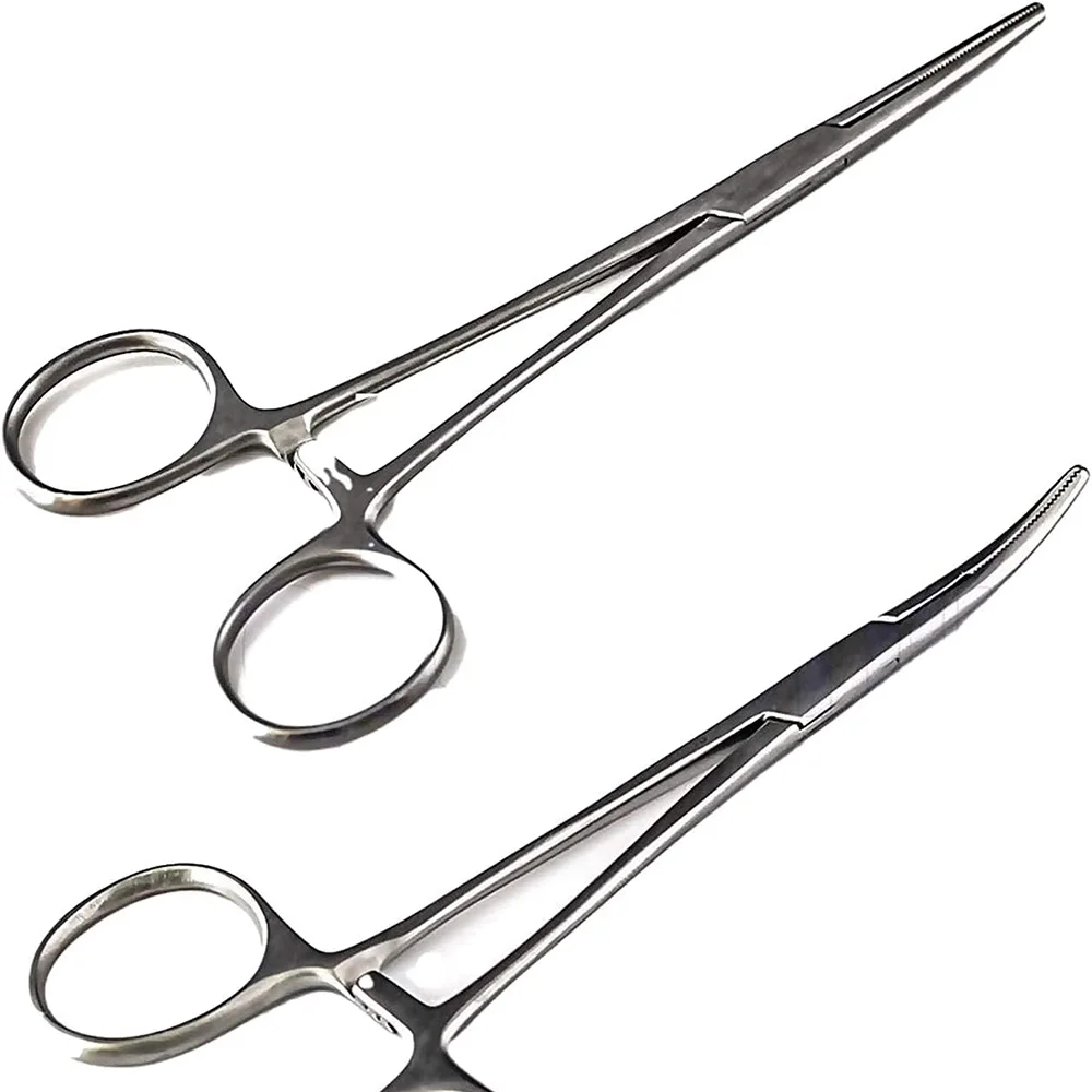 Extractor de anzuelos punta curva clips quirúrgicos – Alicate pesca - imagen 5