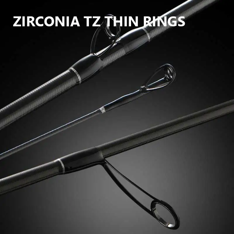 Caña de Pescar Mavllos MOXIAO para Spinning y Casting, 1.98-2.04m, Línea 1-12lb, Señuelo 2-28g, Acción Rápida, Carbono Ligero, BFS - imagen 5