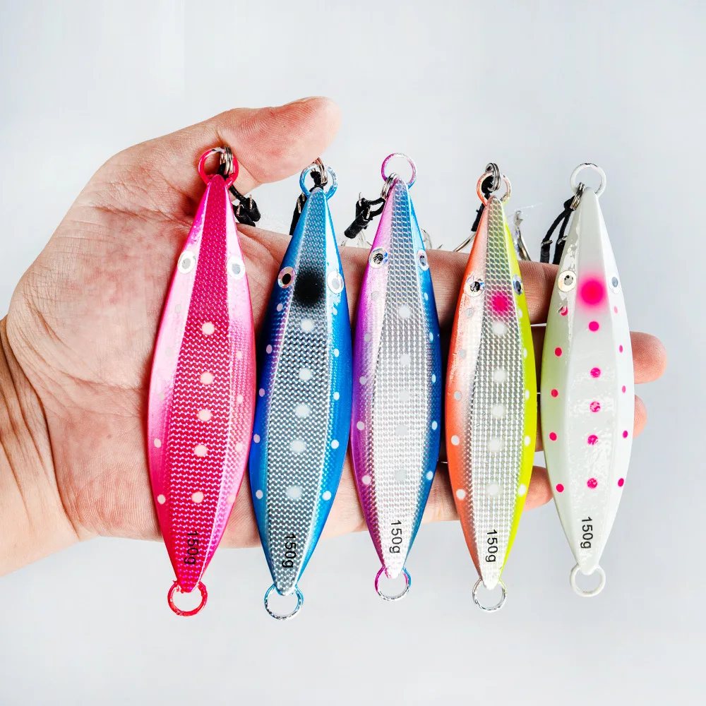 Cuchara de pesca luminosa 3D con estampado láser para lubina - imagen 5