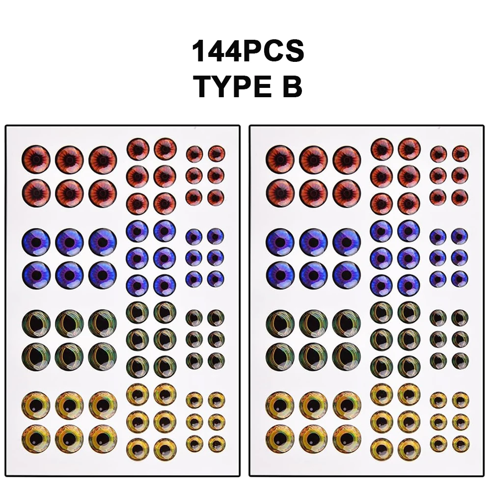 144Pcs Type B