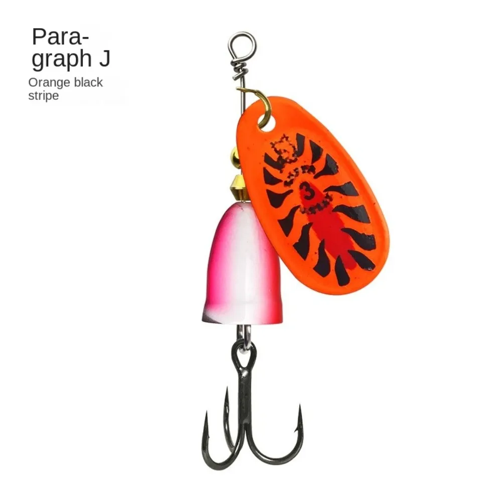 Señuelo metálico Wobbler con lentejuelas – Cuchara Spinner para bagre - imagen 3