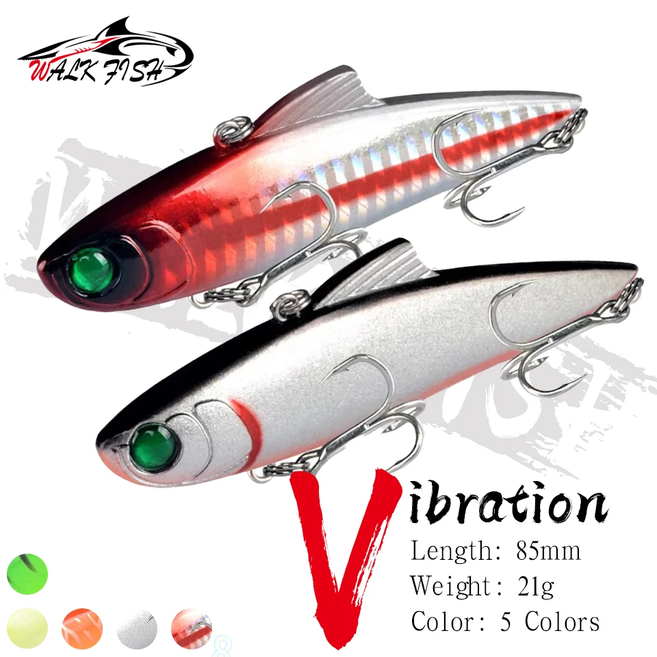 Señuelo VIB WALK FISH – Hundimiento metálico para agua dulce