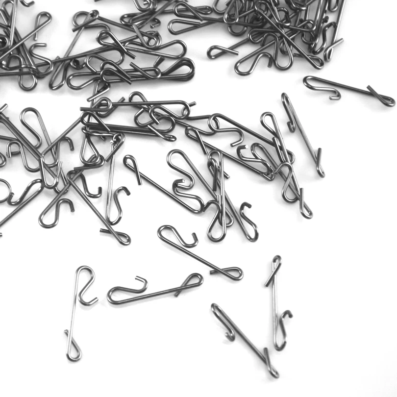 MNFT 50 unids/pack conectores trenzados sin nudos conector de cable de sedal accesorio giratorio de barril de Pesca herramienta de aparejos de Pesca Kit de señuelo - imagen 5