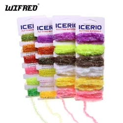 Wifreo, 1 ud./2 uds., 6 colores, Ice Dub, chenilla, Cactus, Material de atado de moscas para plantilla, ninfas, Bugger lanoso, trucha, Señuelos de Pesca