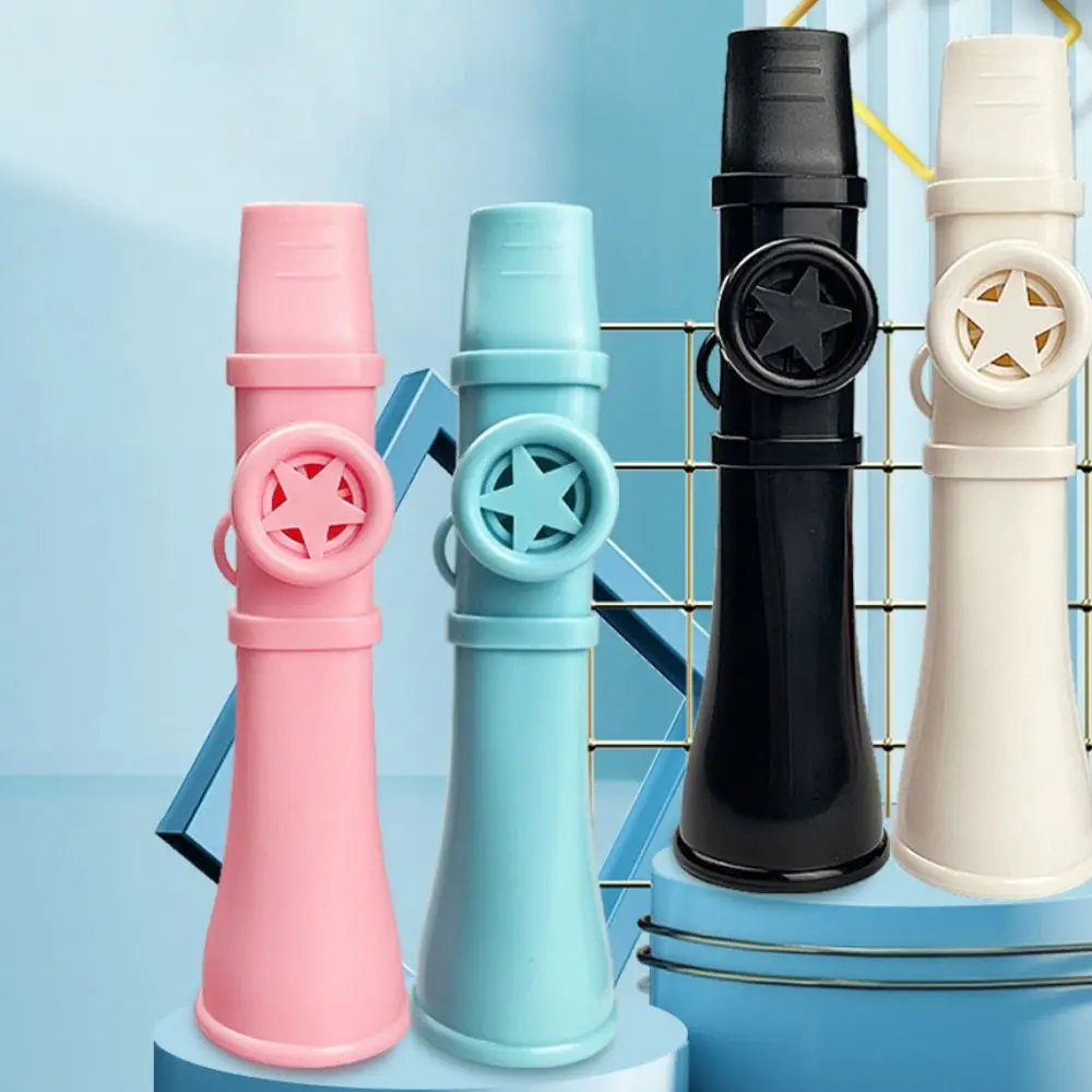 Kazoo portátil ABS con cordón – silbato musical para niños