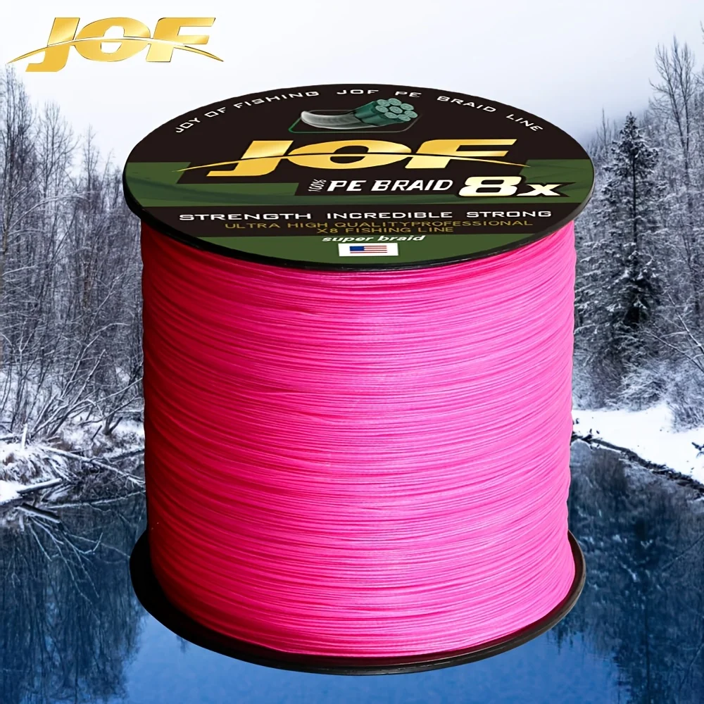 JOF 8 Strands Braided Fishing Line 300M Japan X8 PE Multifilament braided fishing line Carp fishing accessories fishing Pesca - imagen 4
