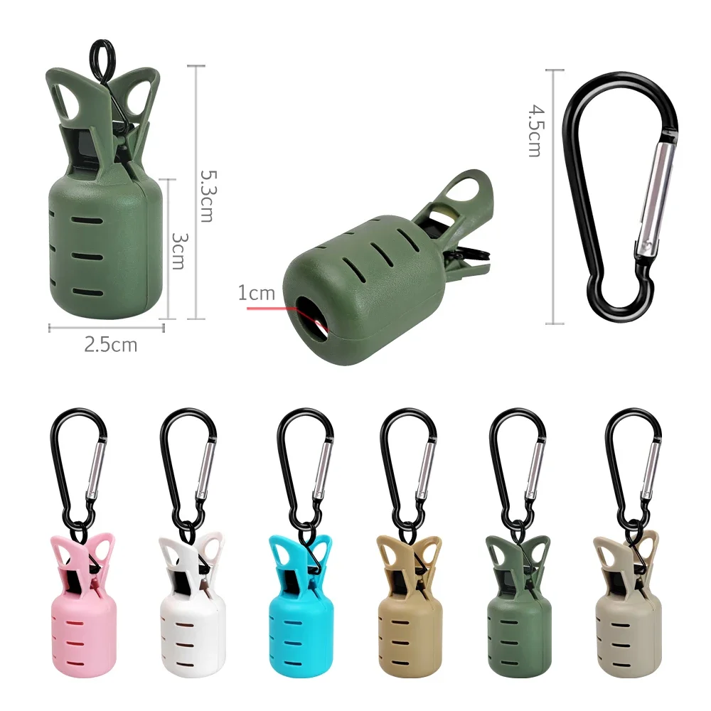 Cubierta de anzuelo de calamar, cubierta de anzuelos de pesca, tapas de gancho de paraguas, Protector de plantillas de pesca, gorros de seguridad con señuelo, accesorios de pesca de mar, 6 uds. - imagen 4